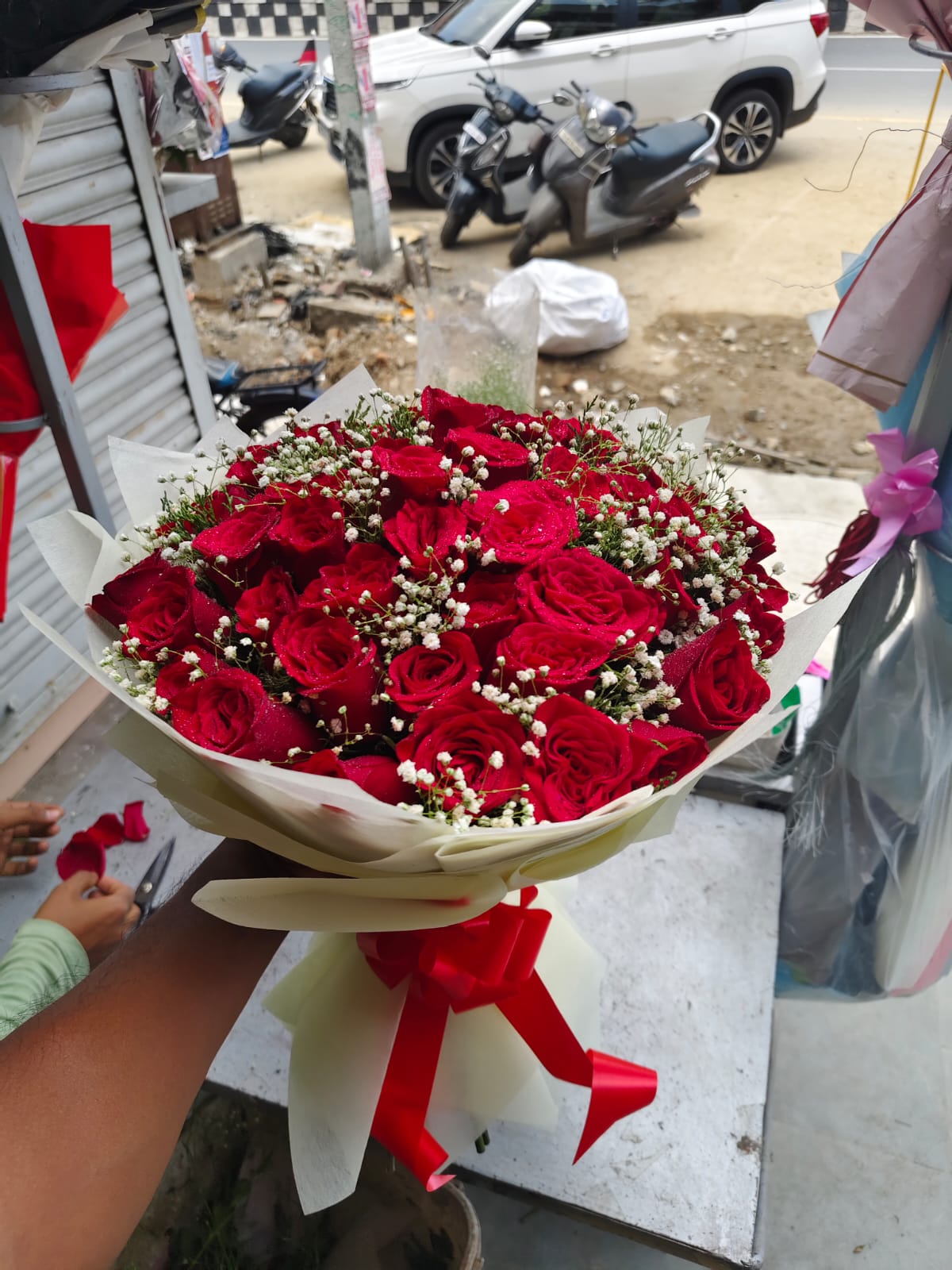 Rose Flower Bunch