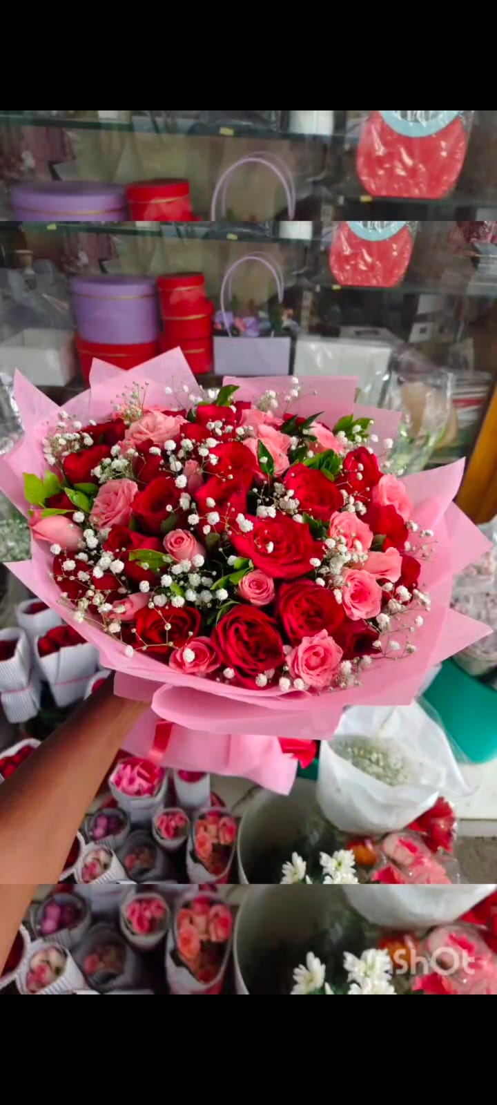 Rose Flower Bunch